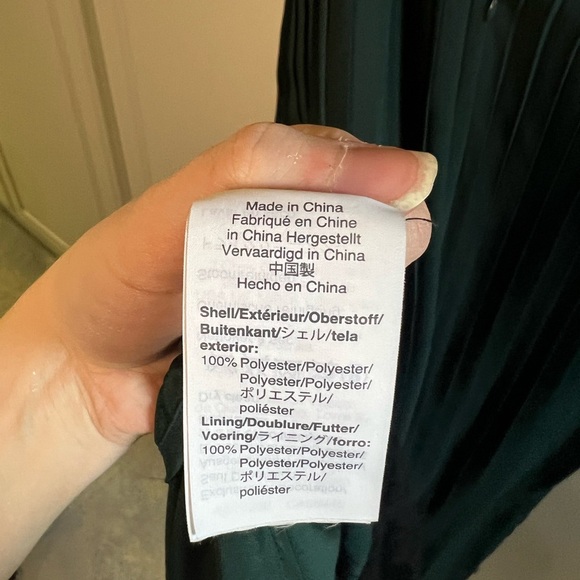 J. Crew Pleated Lace Trim Dress - Picture 13 of 13